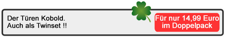 Türen Kobold - Jetzt Doppelpack bestellen